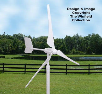 Product Image of Mini Wind Generator Wood Pattern