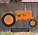 Large Allis Chalmers Tractor Woodcraft Pattern
