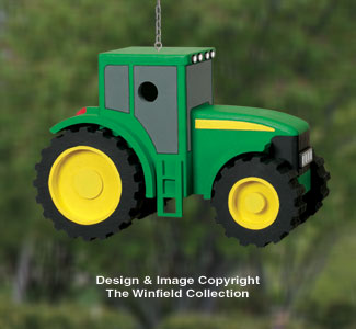 Product Image of Tractor Birdhouse Woodworking Plans