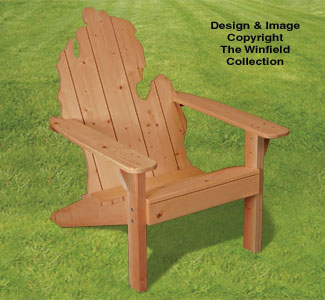 Product Image of Adirondack MICHIGAN Chair Plans