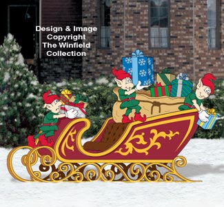 Product Image of Packing Santa's Sleigh Woodcraft Pattern