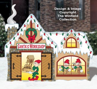 Product Image of North Pole Santa's Workshop Pattern