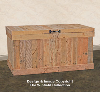 Product Image of Pallet Wood Storage Chest Plan