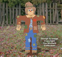 Life-Size Scarecrow Woodcraft Pattern