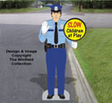 Life-Size Traffic Cop Pattern
