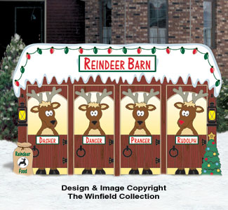 Product Image of North Pole Reindeer Barn Pattern