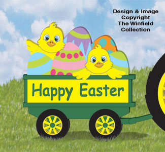 Product Image of Easter Wagon Woodcrafting Pattern