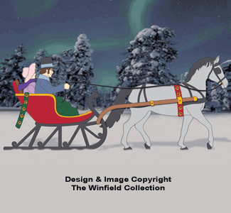 Product Image of Large Jingle Bells Sleigh Ride Pattern