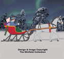 Large Jingle Bells Sleigh Ride Pattern