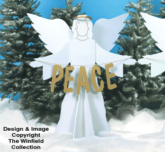 Product Image of Peace On Earth Angels Woodcraft Pattern