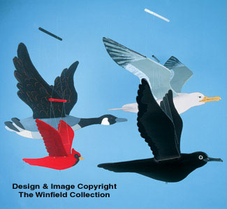 Product Image of Wild Bird Wind Mobiles Pattern #2