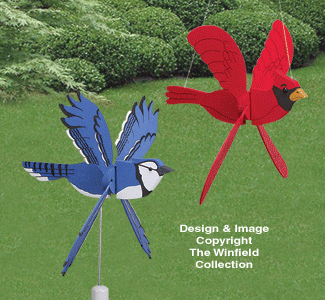 Whirling Wing Whirligigs Two Pattern Set