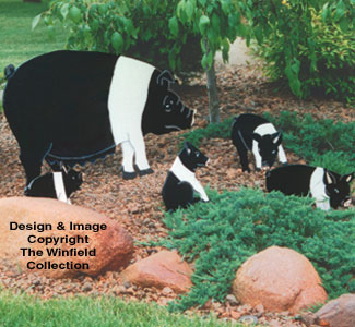 Product Image of Sow & Piglets Woodcraft Pattern