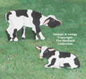 Two Calves Woodcraft Pattern