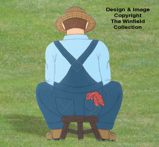 Product Image of Milking Farmer Woodcraft Pattern