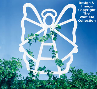 Product Image of Garden Angel Trellis Wood Pattern