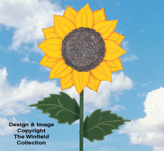 Product Image of Large Yard Sunflower Woodcraft Pattern 
