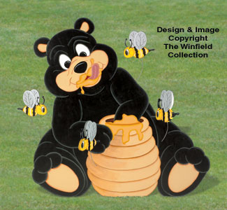 Product Image of Honey Bear Woodcrafting Pattern