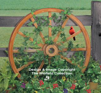 Product Image of Wagon Wheel Woodworking Plan