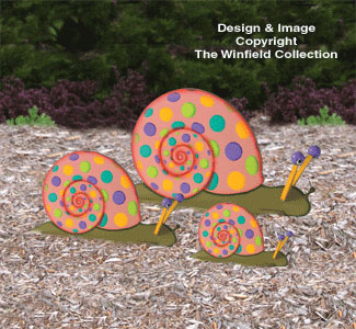 Product Image of Garden Snails Woodcraft Pattern
