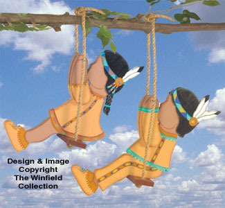 Product Image of Swinging Indian Kids Pattern
