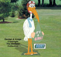 Special Delivery Stork Woodcraft Pattern