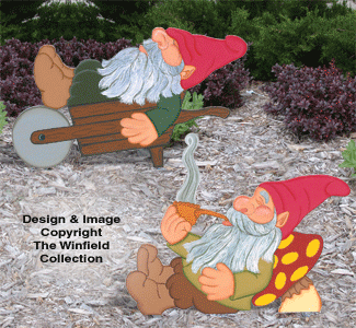 Product Image of Large Garden Gnomes #1 Pattern 