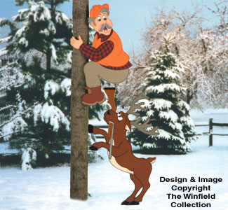 Product Image of Hunter & Deer Woodcraft Pattern