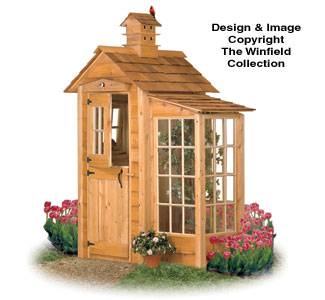 Garden Shed & Acents Woodworking Plans