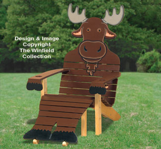 Product Image of Moose Adirondack Chair Plans