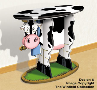 Cow Wow!  Table Pattern