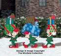 North Pole Delivery Elves Pattern