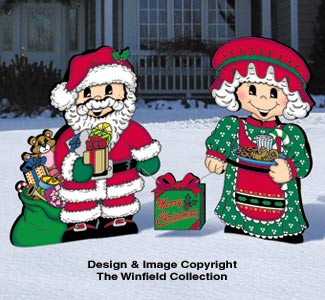 Dress-Up Darlings Santa & Mrs. Claus Outfits Pattern