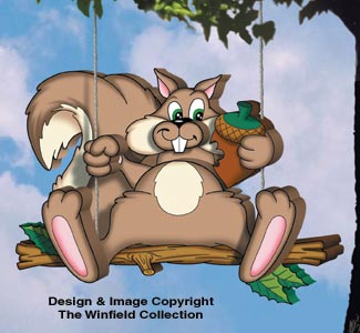 Product Image of Swinging Squirrel Woodcraft Pattern