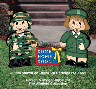 Dress-Up Darlings Army Outfits Pattern