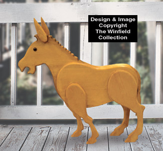 Product Image of Garden Donkey Pattern