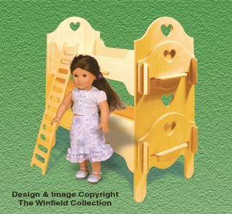 Doll Furniture Bunk Beds Pattern