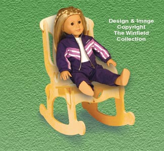 Product Image of Doll Furniture Rocker Pattern