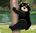 3D Climbing Black Bear Pattern