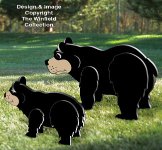 Product Image of 3D Black Bear Family Pattern
