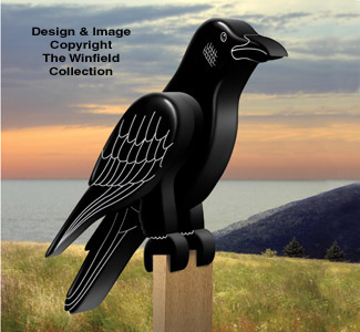 Product Image of 3D Crow Pattern