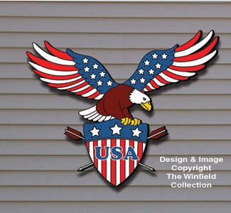 Patriotic Eagle Pattern