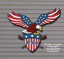 Patriotic Eagle Pattern