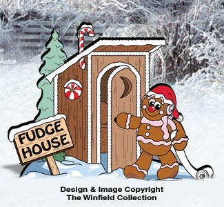 Product Image of Gingerbread Outhouse Pattern