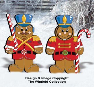 Product Image of Gingerbread Toy Soldiers Pattern