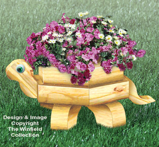 Product Image of Landscape Timber Turtle Planter Pattern