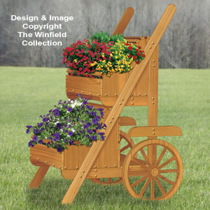 Product Image of Cedar Market Cart Planter Pattern