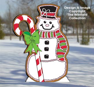 Product Image of Gingerbread Snowman Pattern