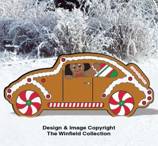 Gingerbread Car Pattern