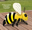 3D Giant Bumble Bee Pattern